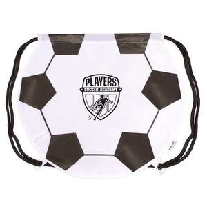 Game Time! Soccer Ball Drawstring Backpack 
