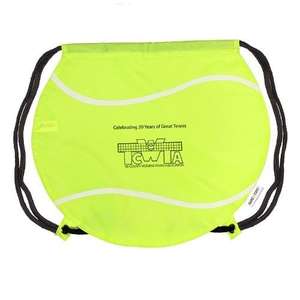 Game Time! Tennis Ball Drawstring Backpack