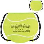 Wholesale Backpacks - Game Time! Tennis Ball Drawstring Backpack