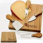Promotional Food & Drink - Bamboo Cheese Set