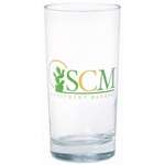 Customized Beverage Glasses - Clear Glass Heavy Bottom Tumbler - 12 oz.