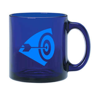Custom Promotional Glassware USA Glass Mug - 13 oz.