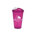 Logo Water Bottles - Carnival Cup with Slider Lid - 16 oz.