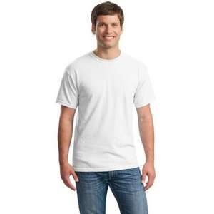Gildan Heavy 100% Cotton T-Shirt - White/Neutral 