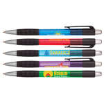 Customized Click Pens - Black Trim Element Pen