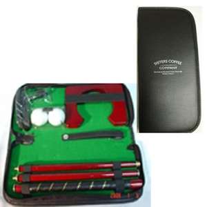 Custom Promotional Golf Putter Set in Zip Pouch