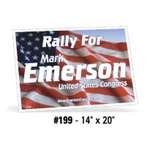 Promotional Spirit Hands, Signs & Sticks - Rally Sign - 14" x 20"