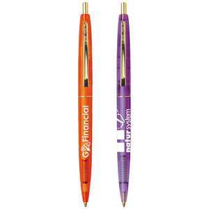 BIC Clear Clics Gold