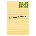 Promotional Dry Erase Magnets - 20 mil Dry Erase Magnet - 5-1/4"W x 8"H 