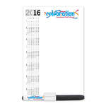 Personalized Dry Erase Magnets - 20 mil Dry Erase Magnet with Marker and Clip - 5-1/4"W x 8"H
