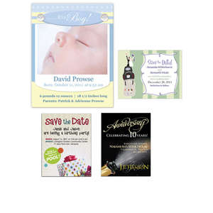 Custom Promotional Special Event Magnet, 2-3/4"W x 3-1/2"H - 30 mil