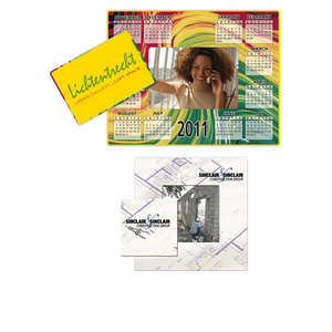 Picture Frame Magnets - Medium Square, 20 mil White