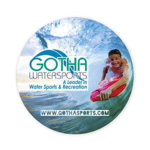 Custom Promotional Large Stock Shape Magnets - Square, 20 mil
