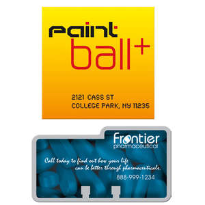 Custom Promotional Large Stock Shape Magnets - Square, 30 mil