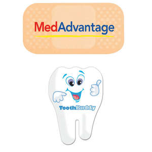 Custom Promotional Small Stock Shape Magnets - Tooth, 30 mil