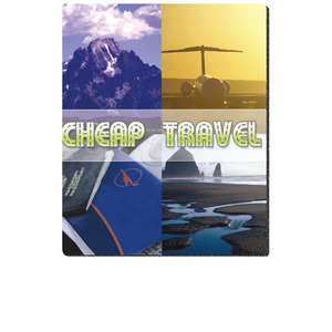 Custom Promotional Fabric Surface Mouse Pads, Standard Sizes - 8" x 9-1/2" x 1/16" Thickness
