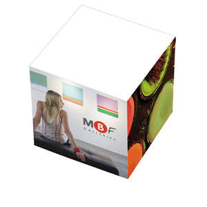 Custom Promotional Ecolutions Non-Adhesive Cubes - 2-3/8" x 2-3/8" x 2-3/8"
