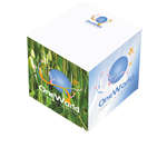 Wholesale Non-Adhesive Notepads - Ecolutions Non-Adhesive Cubes - 3" x 3" x 3"