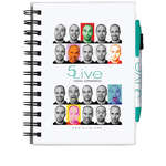 Custom Journals & Notebooks - 4-Color Process Chipboard Cover Notebook 