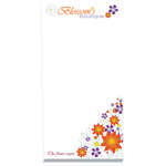 Imprinted Non-Adhesive Notepads - Ecolutions 3" x 6" Non-Adhesive Scratch Pads - 25 Sheet Pad