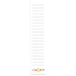 Customized Non-Adhesive Notepads - Ecolutions 3" x 9" Non-Adhesive Scratch Pads - 50 Sheet Pad