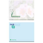 Personalized Adhesive Notepads - BIC Ecolutions 4" x 3" Adhesive Notepads - 100 sheet pad