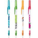 Logo Stick Pens - BIC Round Stic Ice