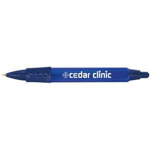 Custom Promotional BIC Tri-Stic WideBody Clear Grip