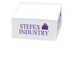 Custom Note Cubes - BIC Value Non-Adhesive Cubes - 4" x 4" x 2"
