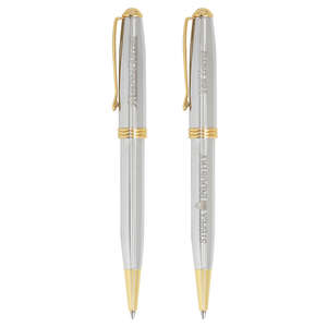 BIC Worthington Chrome Twist Style Ballpoint Chrome