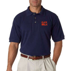 Custom Promotional Bayside Adult Pique Polo - Dark Colors