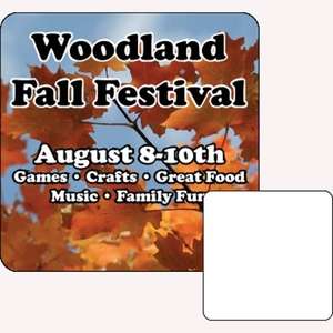 Custom Promotional Full Color Paper Coaster - Square