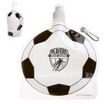 Business Water Bottles - HydroPouch 24 oz. Soccer Ball Collapsible Water Bottle
