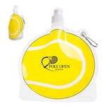 Custom Water Bottles - HydroPouch 24 oz. Tennis Ball Collapsible Water Bottle