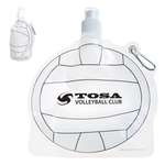 Custom Water Bottles - HydroPouch 24 oz. Volley Ball Collapsible Water Bottle