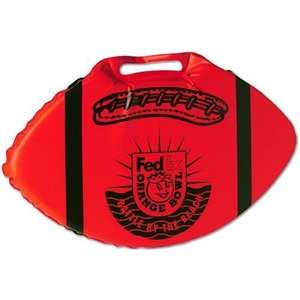 Custom Promotional Football Shaped Vinyl Stadium Cushion