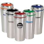 Imprinted Coffee Mugs - 16 oz Stainless Steel Tumbler