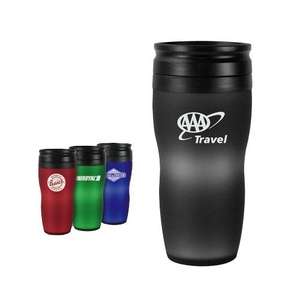 Custom Promotional 16 oz. Soft-Touch Tumbler