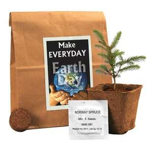 Custom Promotional Tree-In-A-Bag - Northern Spruce, Full Color Digital