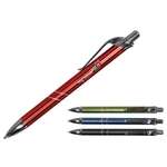 Promotional Click Pens - Saturn Metal Pen - Full Color Digital