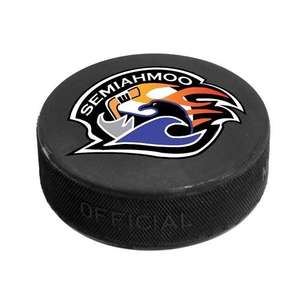 Official Game Use Ice Hockey Puck - Full Color Digital 
