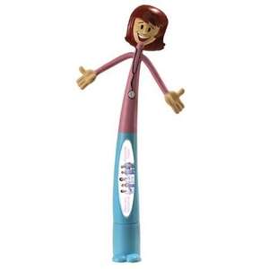 Custom Promotional Nurse Bend-A-Pen - Full Color Digital