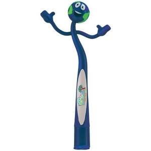 Custom Promotional Earth Bend-A-Pen - Full Color Digital
