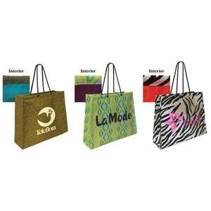 Non-Woven Laminate Swanky Shopper - Full Color Digital