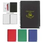 Custom Journals & Notebooks - Spiral Notebook with Pouch