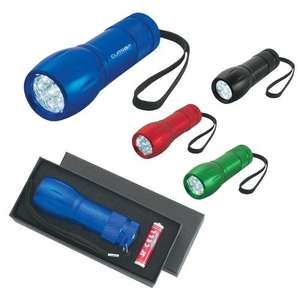 Aluminum LED Torch Light with Strap
