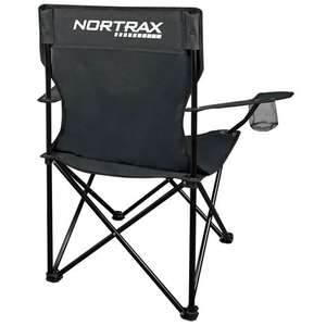 Go-Anywhere Fold-Up Lounge Chair Black