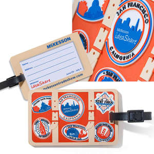 Custom Promotional Your Custom 2-D Luggage Tag