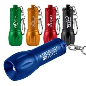 Custom Promotional Mini Metal LED Key Lite