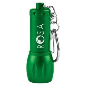 Mini Metal LED Key Lite Green